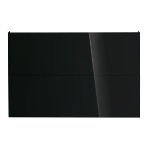 Duravit Waschtischunterschrank L-Cube 82x48,1cm, sw hgl, 2 Schub., wandhängend