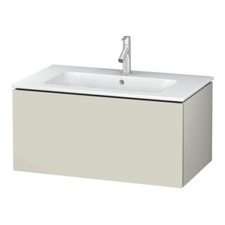 Duravit Waschtischunterschrank L-Cube 82x48,1cm, Tau ma, 1 Auszug, wandhängend