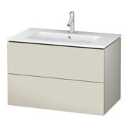 Duravit Waschtischunterschrank L-Cube 82x48,1cm, Tau ma, 2 Schub., wandhängend