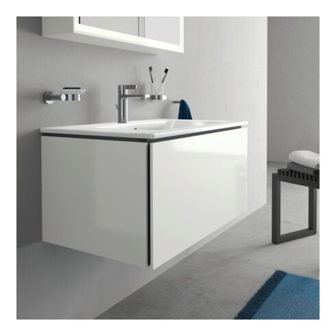 Duravit Waschtischunterschrank L-Cube 82x48,1cm, we. hgl, 1 Ausz., wandhängend