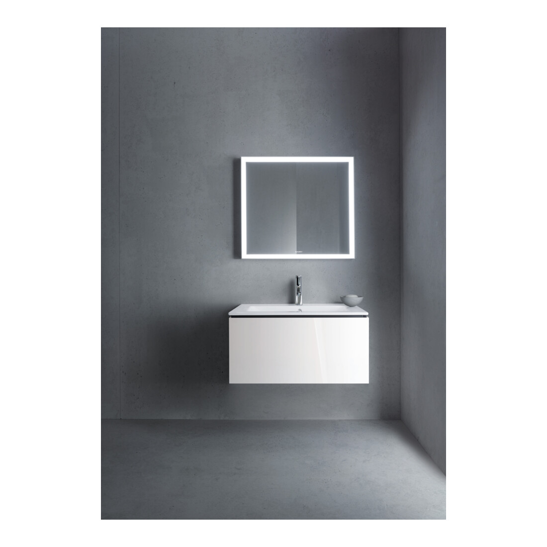 Duravit Waschtischunterschrank L-Cube 82x48,1cm, we. hgl, 1 Ausz., wandhängend