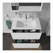 Duravit Waschtischunterschrank L-Cube 82x48,1cm, we. hgl, 2 Auszüge, stehend-2