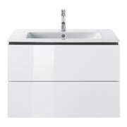 Duravit Waschtischunterschrank L-Cube 82x48,1cm, we. hgl, 2 Schub., wandhängend