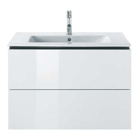 Duravit Waschtischunterschrank L-Cube 82x48,1cm, we. hgl, 2 Schub., wandhängend