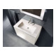Duravit Waschtischunterschrank L-Cube 82x48,1cm, we. hgl, 2 Schub., wandhängend