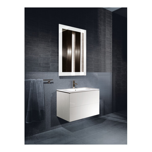 Duravit Waschtischunterschrank L-Cube 82x48,1cm, we. hgl, 2 Schub., wandhängend