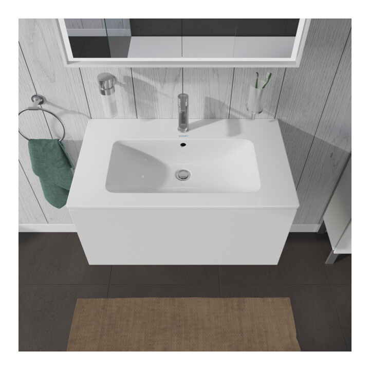 Duravit Waschtischunterschrank L-Cube 82x48,1cm, we. ma, 1 Auszug, wandhängend