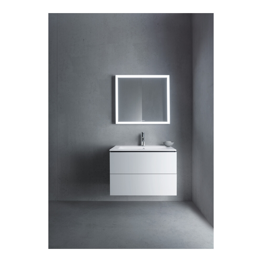 Duravit Waschtischunterschrank L-Cube 82x48,1cm, we. ma, 2 Schub., wandhängend