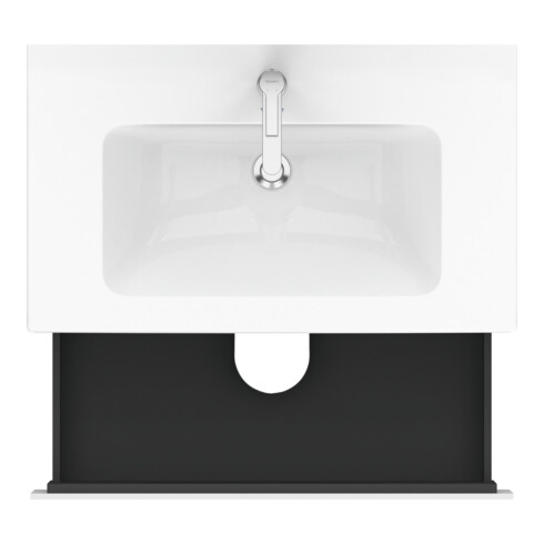 Duravit Waschtischunterschrank L-Cube 82x48,1cm, we. ma, 2 Schub., wandhängend