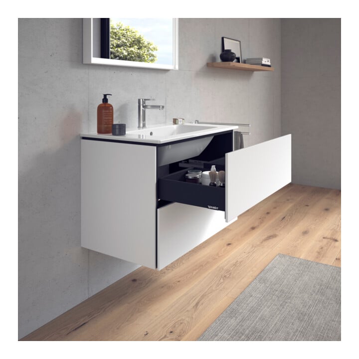 Duravit Waschtischunterschrank L-Cube 82x48,1cm, we. ma, 2 Schub., wandhängend