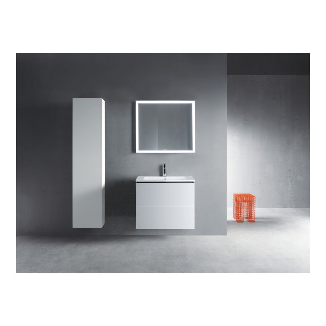 Duravit Waschtischunterschrank L-Cube 82x48,1cm, we. ma, 2 Schub., wandhängend