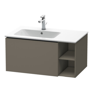 Duravit Waschtischunterschrank L-Cube 82x48,1x40cm, 1 A, B li, flan. Gr s-matt