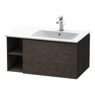 Duravit Waschtischunterschrank L-Cube 82x48,1x40cm, 1 A, B re, Ei dkl. geb.
