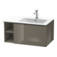 Duravit Waschtischunterschrank L-Cube 82x48,1x40cm, 1 A, B re, flan. Gr hgl-1