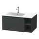 Duravit Waschtischunterschrank L-Cube 82x48,1x40cm, 1 A, Beck. li, graph ma-1