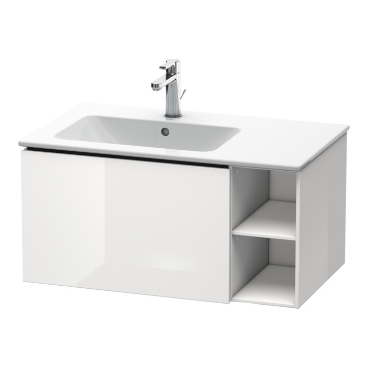 Duravit Waschtischunterschrank L-Cube 82x48,1x40cm, 1 A, Beck. li, graph ma