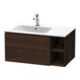 Duravit Waschtischunterschrank L-Cube 82x48,1x40cm, 1 A, Beck. li, Nussb geb.-1