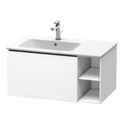 Duravit Waschtischunterschrank L-Cube 82x48,1x40cm, 1 A, Beck. li, we. matt
