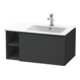 Duravit Waschtischunterschrank L-Cube 82x48,1x40cm, 1 A, Beck. re, graph ma-1