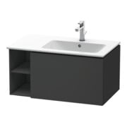 Duravit Waschtischunterschrank L-Cube 82x48,1x40cm, 1 A, Beck. re, graph ma