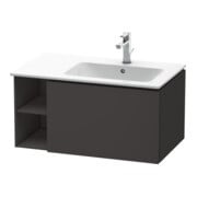 Duravit Waschtischunterschrank L-Cube 82x48,1x40cm, 1 A, Beck. re, graph matt