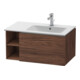 Duravit Waschtischunterschrank L-Cube 82x48,1x40cm, 1 A, Beck. re, Nussb dkl.-1