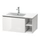 Duravit Waschtischunterschrank L-Cube 82x48,1x40cm, 1 Ausz., Beck. li, we. hgl-1