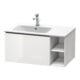 Duravit Waschtischunterschrank L-Cube 82x48,1x40cm, 1 Ausz., Beck. li, we. hgl-1