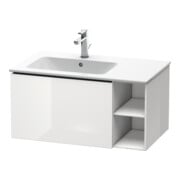 Duravit Waschtischunterschrank L-Cube 82x48,1x40cm, 1 Ausz., Beck. li, we. hgl