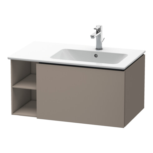 Duravit Waschtischunterschrank L-Cube 82x48,1x40cm, 1 Ausz., Beck. re, bas. ma