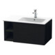 Duravit Waschtischunterschrank L-Cube 82x48,1x40cm, 1 Ausz., Beck. re, Ei sw-1