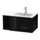 Duravit Waschtischunterschrank L-Cube 82x48,1x40cm, 1 Ausz., Beck. re, sw hgl-1