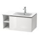 Duravit Waschtischunterschrank L-Cube 82x48,1x40cm, 1 Ausz., Beck. re, we. hgl-1