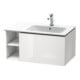 Duravit Waschtischunterschrank L-Cube 82x48,1x40cm, 1 Ausz., Beck. re, we. hgl