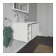 Duravit Waschtischunterschrank L-Cube 82x48,1x40cm, 1 Ausz., Beck. re, we. hgl-5