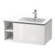Duravit Waschtischunterschrank L-Cube 82x48,1x40cm, 1 Ausz., Beck. re, we. hgl-1