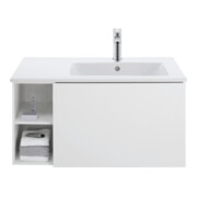Duravit Waschtischunterschrank L-Cube 82x48,1x40cm, 1 Ausz., Beck. re, we. ma-2