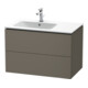 Duravit Waschtischunterschrank L-Cube 82x48,1x55cm, 2 SBK, B L, f Gr s-matt-1