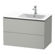 Duravit Waschtischunterschrank L-Cube 82x48,1x55cm, 2 SBK, B re, betongr ma