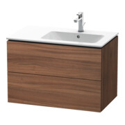 Duravit Waschtischunterschrank L-Cube 82x48,1x55cm, 2 SBK, Beck. re, Nussb Nat
