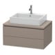 Duravit Waschtischunterschrank L-Cube 82x54,7cm, bas. ma, f Kons, 2 Schub.-1