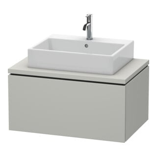 Duravit Waschtischunterschrank L-Cube 82x54,7cm, betongr ma, f Kons, 1 Auszug
