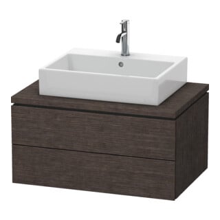 Duravit Waschtischunterschrank L-Cube 82x54,7cm, E dkl. geb., f Kons, 2 Schub.