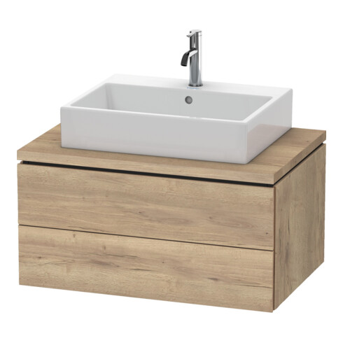 Duravit Waschtischunterschrank L-Cube 82x54,7cm, Ei marm., f Kons, 2 Schub.