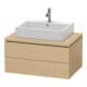 Duravit Waschtischunterschrank L-Cube 82x54,7cm, Ei Nat, f Kons, 2 Schubkästen-1