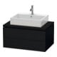 Duravit Waschtischunterschrank L-Cube 82x54,7cm, Ei sw, f Kons, 2 Schubkästen-1