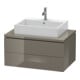 Duravit Waschtischunterschrank L-Cube 82x54,7cm, f Gr hgl, f Kons, 2 Schub.-1