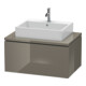 Duravit Waschtischunterschrank L-Cube 82x54,7cm, flan. Gr hgl, f Kons, 1 Ausz.-1