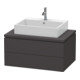 Duravit Waschtischunterschrank L-Cube 82x54,7cm, graph matt, f Kons, 2 Schub.-1