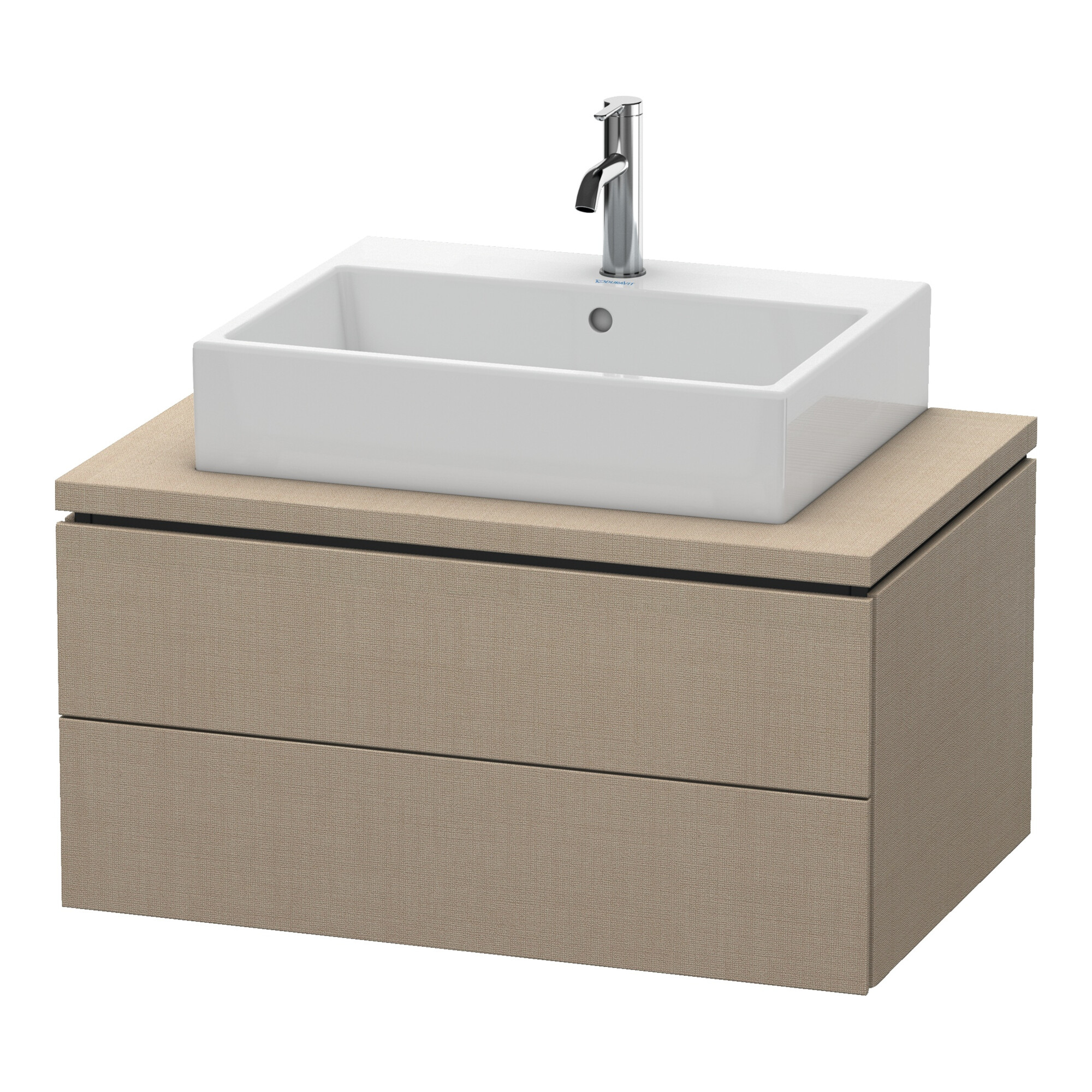 Duravit Waschtischunterschrank L-Cube 82x54,7cm, lei, f Konsole, 2 Schubkästen